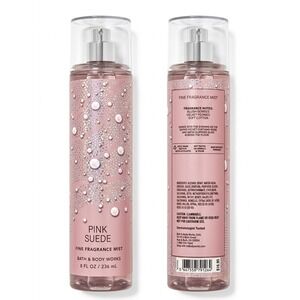 Bath & Body Works Pink Suede Fine Fragrance Mist 8 oz 236 mL Discontinued Scent